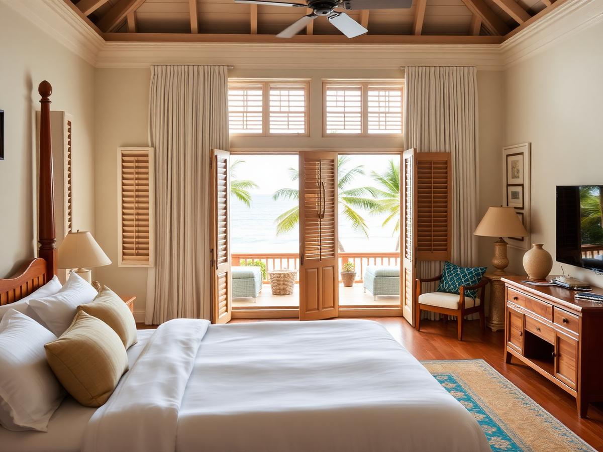 Ocean Front Suite Beach House Goviyapana — Rooms at Beach House Goviyapana boutique retreat in Ahangama, Southern Province, Sri Lanka